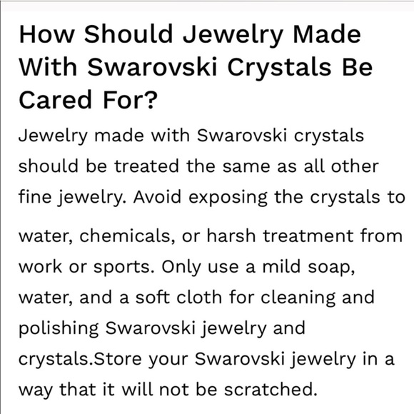 ❗️MARKDOWN❗️SWAROVSKI PRINCESS CUT - Picture 5 of 6